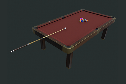 Pool Billiard Table